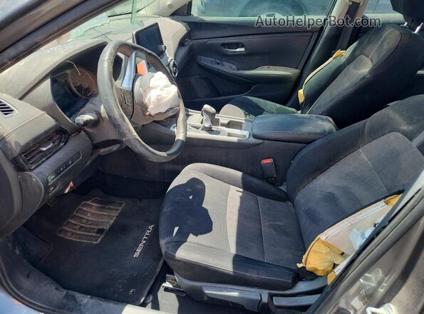 3N1AB8CV4PY286295 2023 NISSAN SENTRA Серый Вид салона спереди