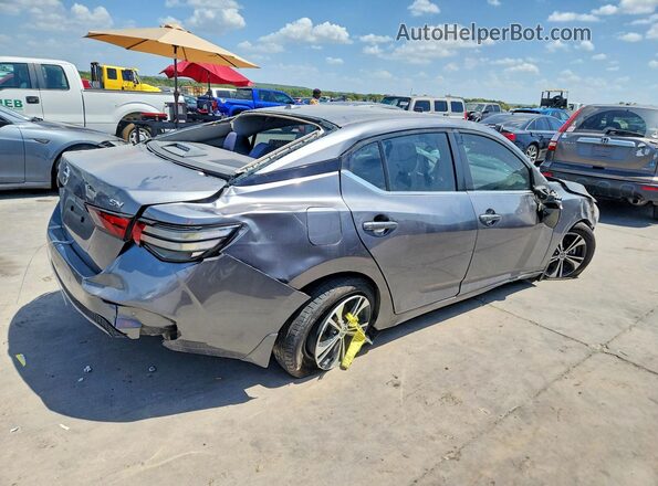3N1AB8CV4PY286295 2023 NISSAN SENTRA Серый Задняя правая четверть