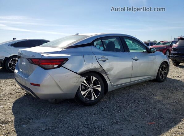 3N1AB8CV4PY297846 2023 NISSAN SENTRA Silver Tył prawy
