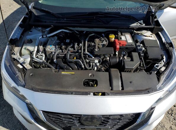 3N1AB8CV4PY297846 2023 NISSAN SENTRA Silver Widok wnętrza z tyłu
