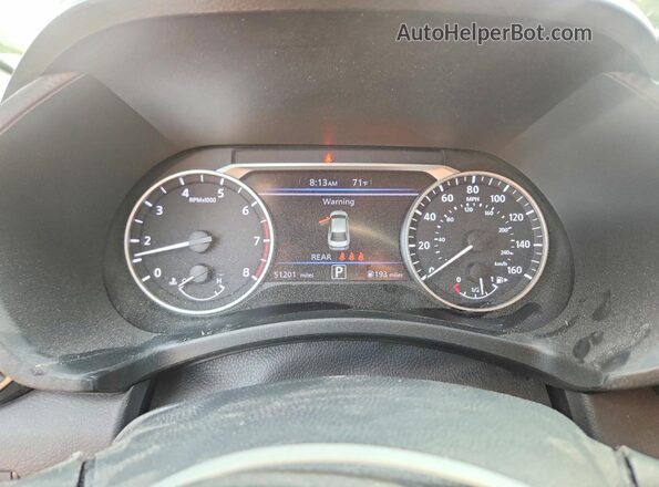 3N1AB8CV4PY322227 2023 NISSAN SENTRA Красный Вид щитка приборов