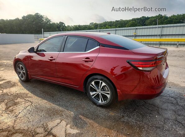 3N1AB8CV4PY322227 2023 NISSAN SENTRA Красный Задняя левая четверть