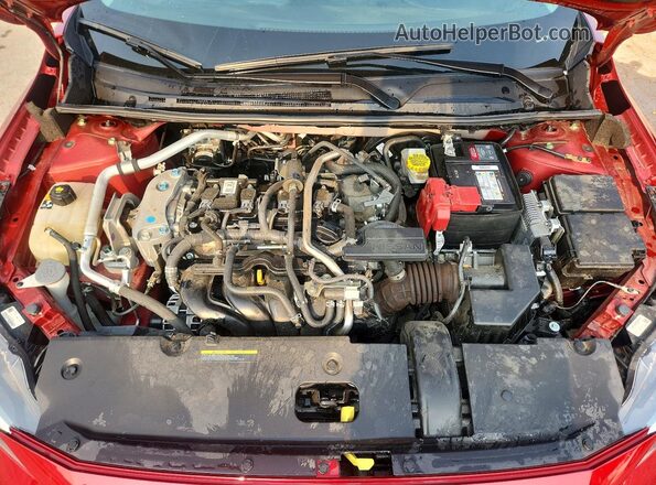 3N1AB8CV4PY322227 2023 NISSAN SENTRA Красный Вид задней части салона