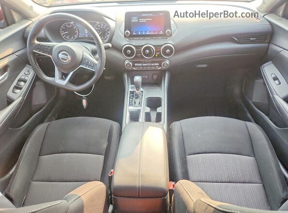 3N1AB8CV4PY322227 2023 NISSAN SENTRA Красный Вид панели приборов