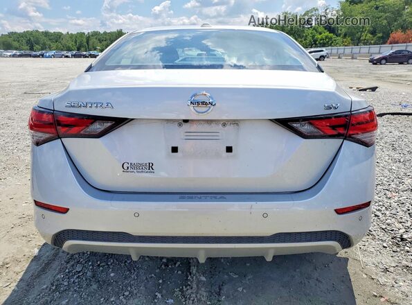 3N1AB8CV4PY323667 2023 NISSAN SENTRA Silver Rear view