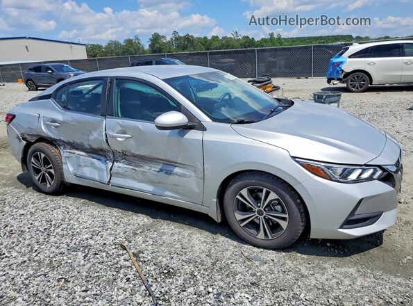 3N1AB8CV4PY323667 2023 NISSAN SENTRA Silver Front right