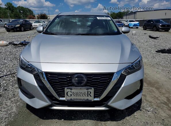3N1AB8CV4PY323667 2023 NISSAN SENTRA Silver Front view