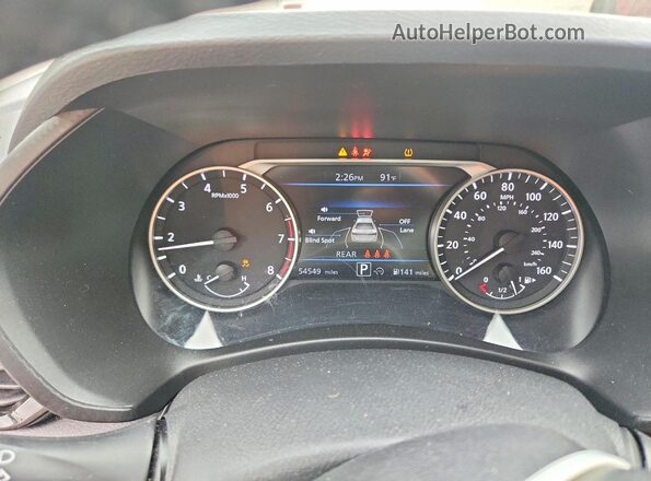 3N1AB8CV4RY210742 2024 NISSAN SENTRA Red Vista del cuadro de instrumentos