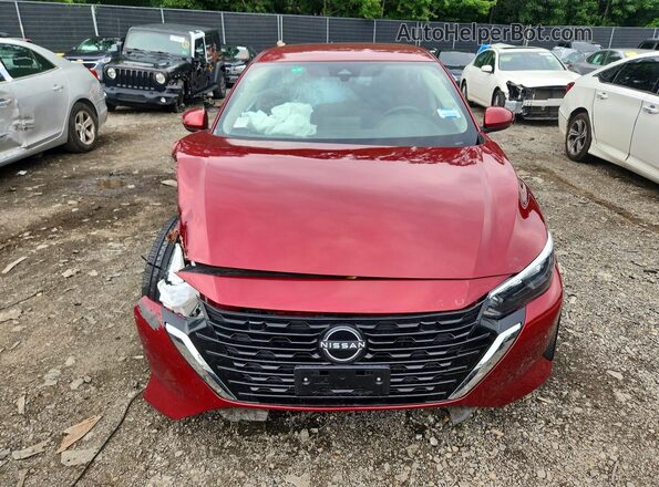 3N1AB8CV4RY210742 2024 NISSAN SENTRA Red Vista frontal