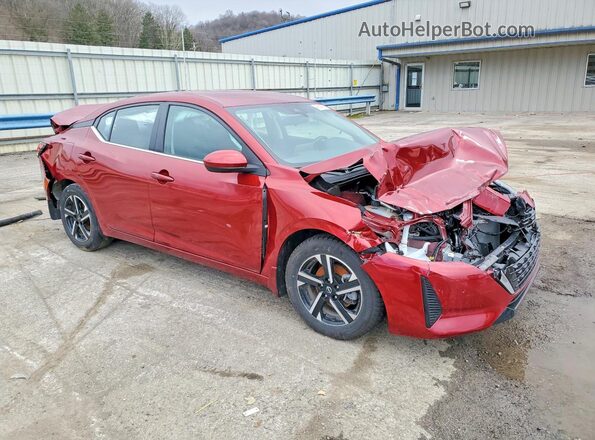 3N1AB8CV4RY246012 2024 NISSAN SENTRA Red Przód prawy