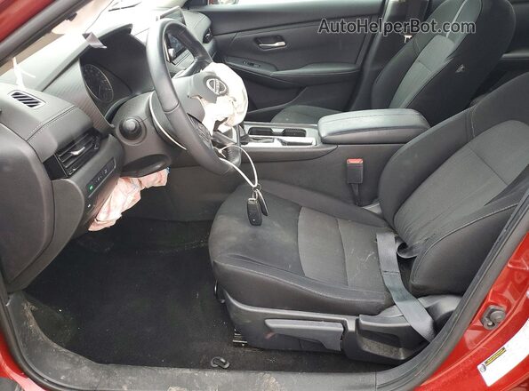 3N1AB8CV4RY246012 2024 NISSAN SENTRA Red Widok wnętrza z przodu