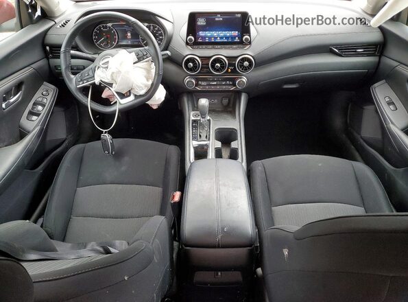 3N1AB8CV4RY246012 2024 NISSAN SENTRA Red Widok deski rozdzielczej
