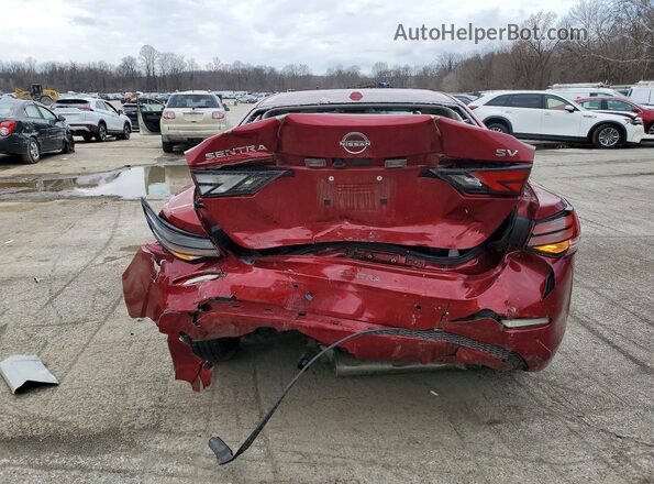 3N1AB8CV4RY246012 2024 NISSAN SENTRA Red Widok z tyłu