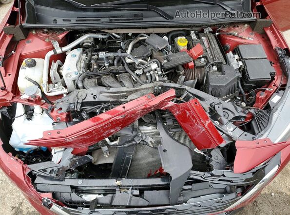 3N1AB8CV4RY246012 2024 NISSAN SENTRA Red Widok wnętrza z tyłu