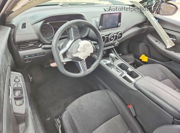 3N1AB8CV4RY289524 2024 NISSAN SENTRA Черный Вид панели приборов