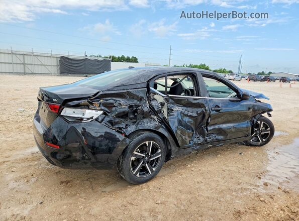 3N1AB8CV4RY289524 2024 NISSAN SENTRA Черный Задняя правая четверть
