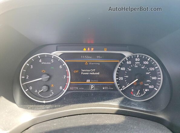 3N1AB8CV4RY289703 2024 NISSAN SENTRA Белый Вид щитка приборов