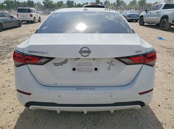3N1AB8CV4RY293122 2024 NISSAN SENTRA White Widok z tyłu
