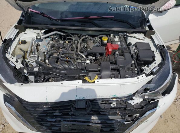 3N1AB8CV4RY293122 2024 NISSAN SENTRA White Widok wnętrza z tyłu