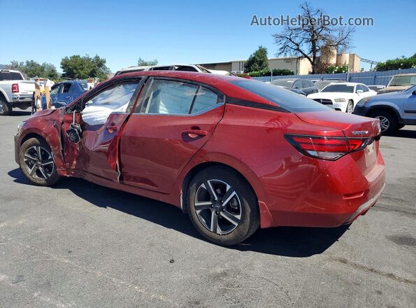 3N1AB8CV4RY326703 2024 NISSAN SENTRA Red უკანა მარცხენა