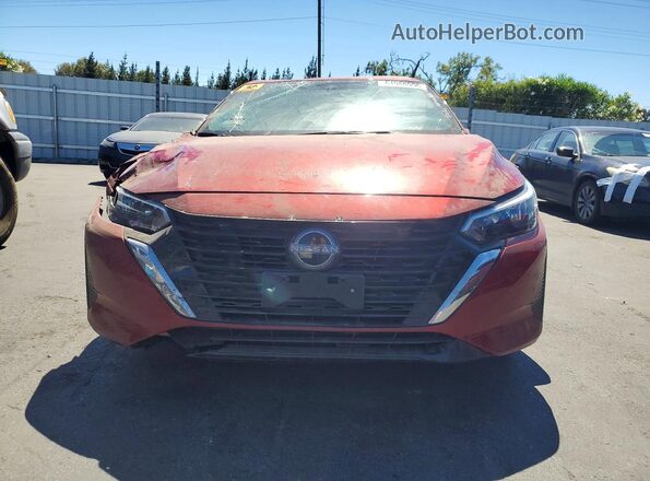 3N1AB8CV4RY326703 2024 NISSAN SENTRA Red წინა ხედი