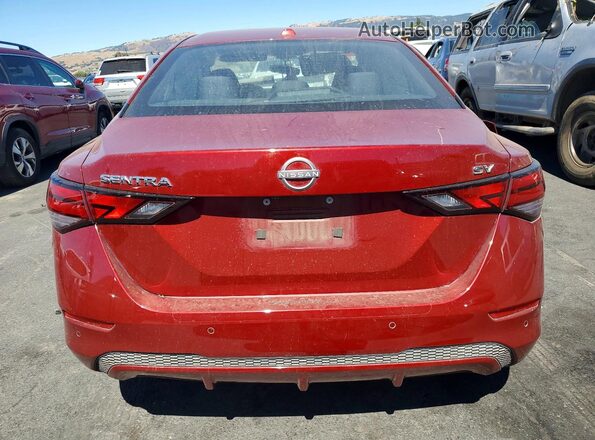 3N1AB8CV4RY326703 2024 NISSAN SENTRA Red უკანა ხედი