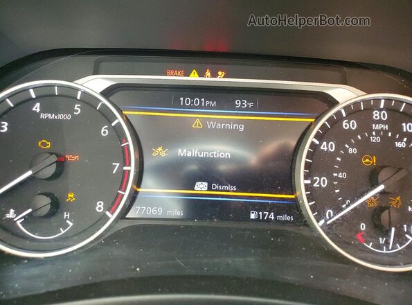3N1AB8CV4RY356641 2024 NISSAN SENTRA Gray Instrument cluster view