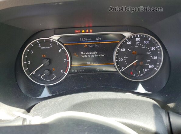 3N1AB8CV4RY373276 2024 NISSAN SENTRA Blue Instrument cluster view