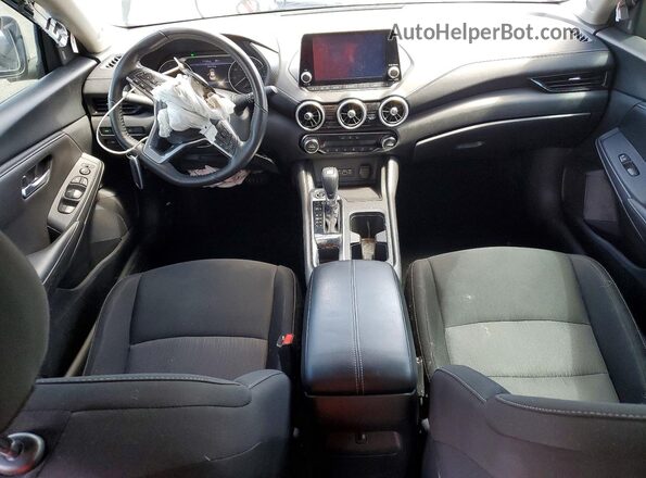 3N1AB8CV4RY373276 2024 NISSAN SENTRA Blue Dashboard view