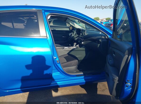 3N1AB8CV4RY380521 2024 NISSAN SENTRA Blue Widok wnętrza z przodu