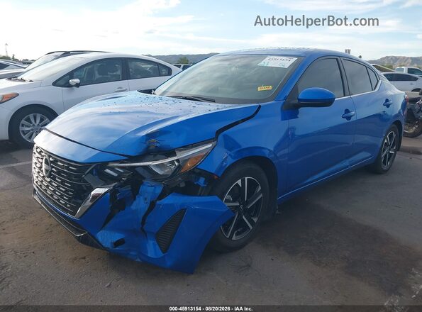 3N1AB8CV4RY380521 2024 NISSAN SENTRA Blue Widok z przodu