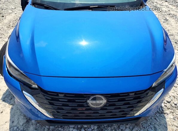 3N1AB8CV4RY384097 2024 NISSAN SENTRA Синий Вид задней части салона