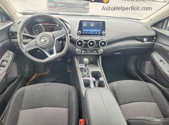 3N1AB8CV4SY227319 2025 NISSAN SENTRA Black Առջևի վահանակի տեսք