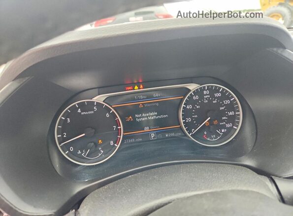 3N1AB8CV4SY227319 2025 NISSAN SENTRA Black Սարքավորումների վահանակի տեսք