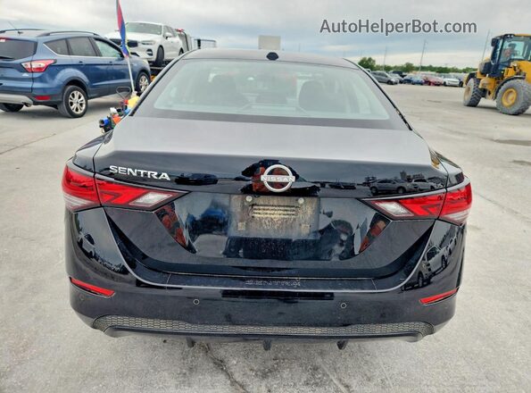 3N1AB8CV4SY227319 2025 NISSAN SENTRA Black Հետևի տեսք