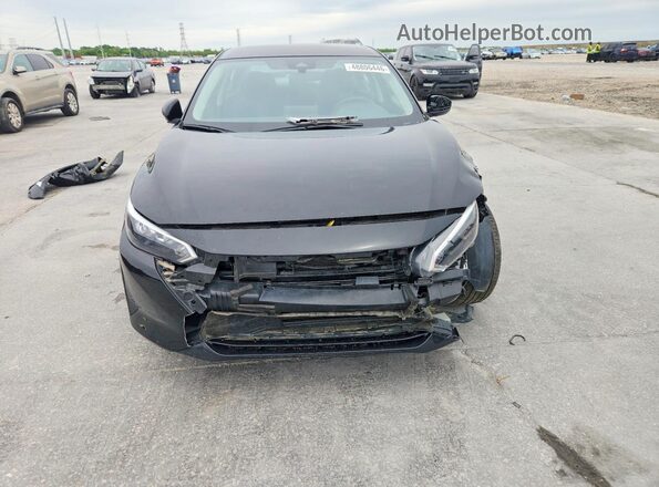 3N1AB8CV4SY227319 2025 NISSAN SENTRA Black Դիմացի տեսք