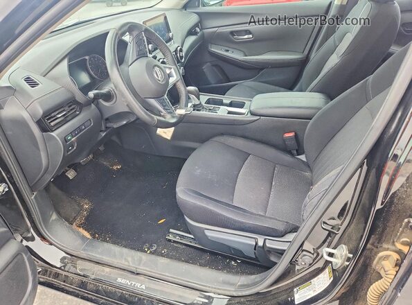 3N1AB8CV4SY227319 2025 NISSAN SENTRA Black Սալոնի դիմացի տեսք