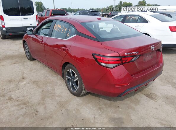 3N1AB8CV4SY286743 2025 NISSAN SENTRA Red Задня ліва чверть