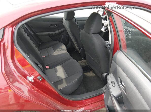 3N1AB8CV4SY286743 2025 NISSAN SENTRA Red Вид наклейки з VIN-кодом