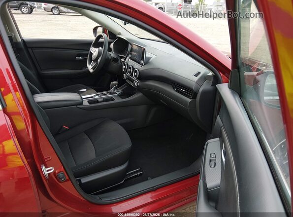 3N1AB8CV4SY286743 2025 NISSAN SENTRA Red Вид салону спереду