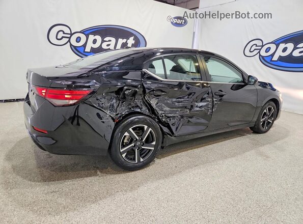 3N1AB8CV4SY288010 2025 NISSAN SENTRA Black Задня права чверть