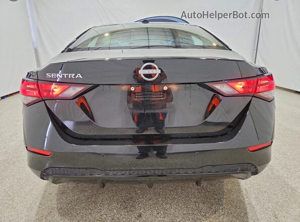 3N1AB8CV4SY288010 2025 NISSAN SENTRA Black Вид ззаду
