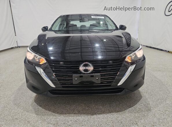3N1AB8CV4SY288010 2025 NISSAN SENTRA Black Вид наклейки з VIN-кодом