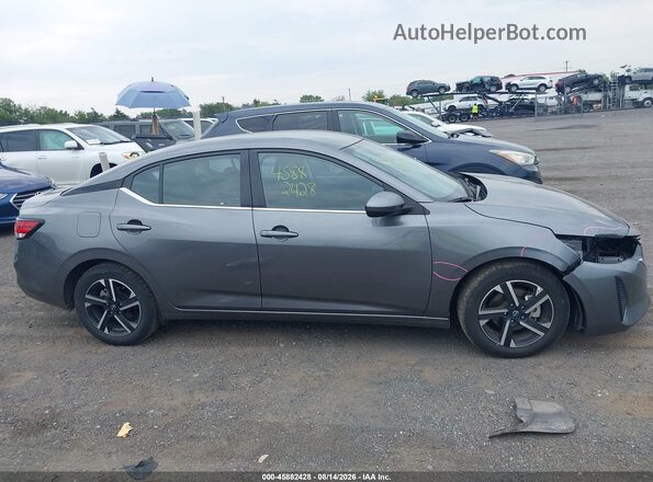 3N1AB8CV4SY309826 2025 NISSAN SENTRA Gray Vista interior de 360 grados