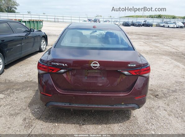 3N1AB8CV4SY322432 2025 NISSAN SENTRA Maroon 