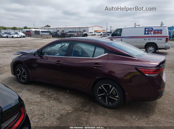 3N1AB8CV4SY322432 2025 NISSAN SENTRA Maroon 