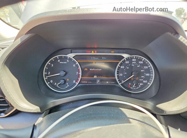 3N1AB8CV4SY341479 2025 NISSAN SENTRA Gray Вид щитка приладів