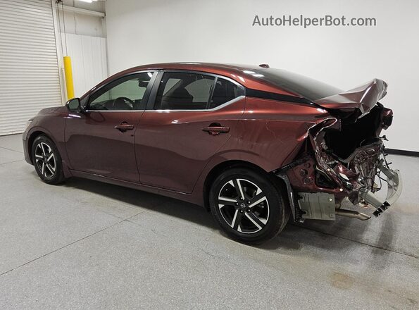 3N1AB8CV4SY346844 2025 NISSAN SENTRA Burgundy 
