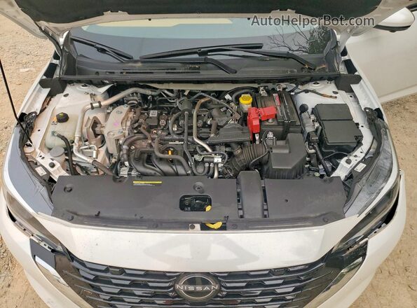 3N1AB8CV4SY348447 2025 NISSAN SENTRA Белый Вид задней части салона