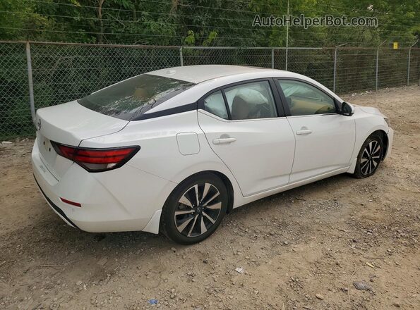 3N1AB8CV4SY348447 2025 NISSAN SENTRA Белый Задняя правая четверть